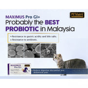 PETdiatric Maximus Pro GI+ 30 Sachets For Cats and Dogs
