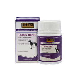 PETdiatric CORDY HEP+C 30 TABLETS For Cats and Dogs
