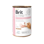 Brit Wet Dog Hypoallergenic Can 400g (Salmon & Pea) x 12 cans