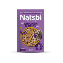 Natsbi Steamed Chicken Duck For Dog 200g