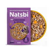 Natsbi Steamed Chicken Duck For Dog 200g