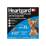 Heartgard Plus For Dogs (Blue / Green / Brown) 6 Tablets in 1 Box