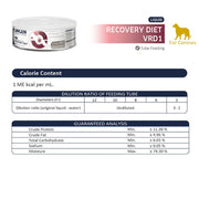 SINGEN Dog Recovery Can (115ml/can) #VRD1