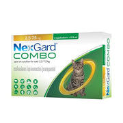 NexGard Combo For Cats Spot-On (3 Applicators in 1 box)