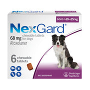 NexGard For Dogs 6 Chews (Fleas & Ticks Protection)