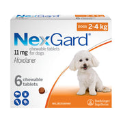 NexGard For Dogs 6 Chews (Fleas & Ticks Protection)